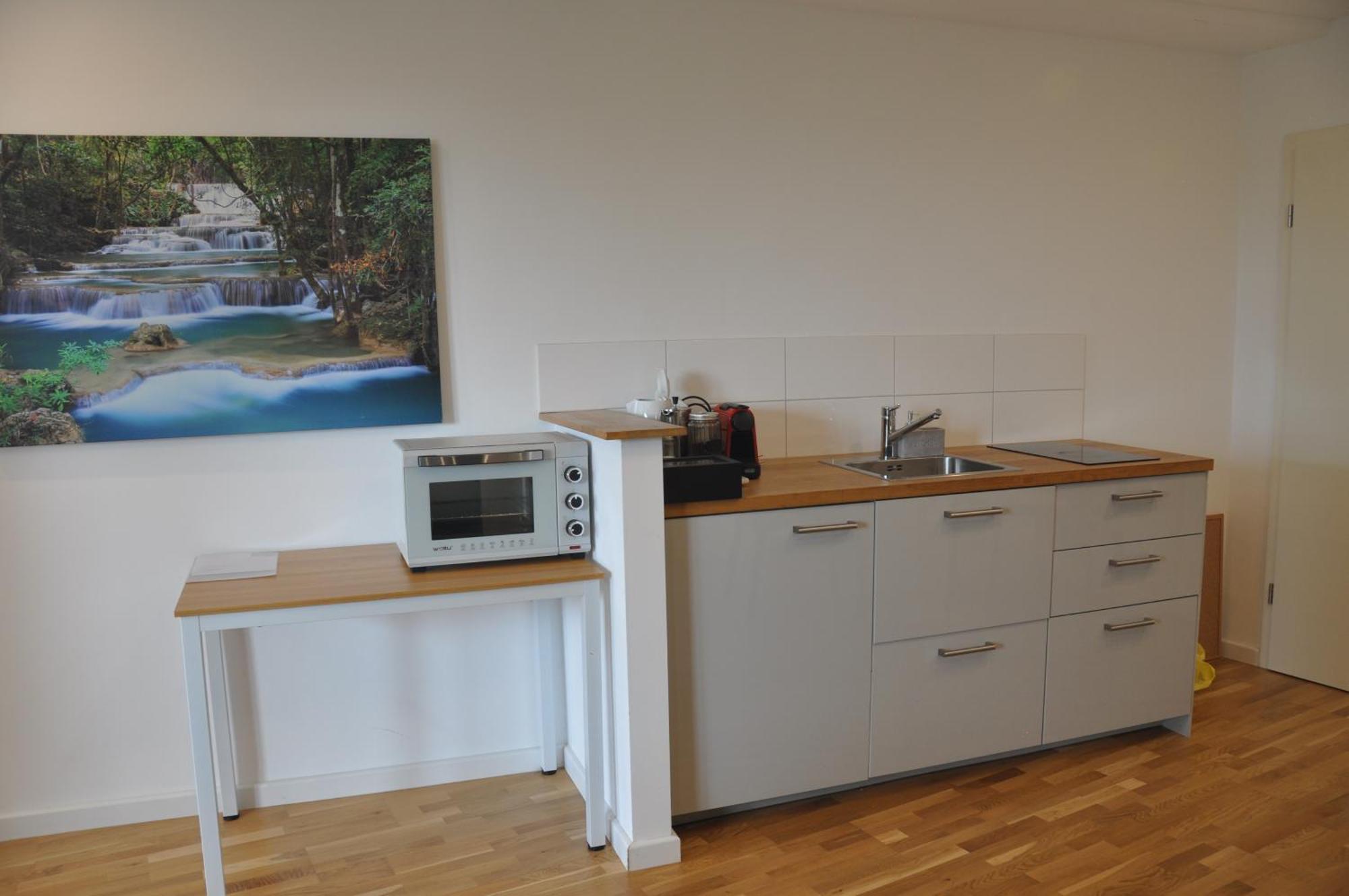 2-Zimmer Wohnung Mit Terrasse, Fernblick, Natur, Ruhig - Marburg Kültér fotó